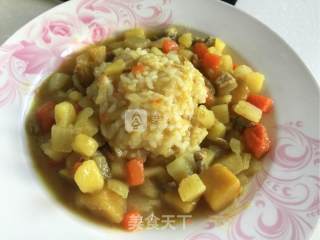 当咖喱遇上和谐号的做法步骤：8