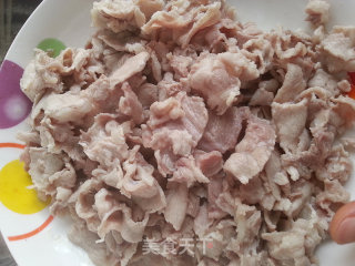 香菜杆炒羊肉的做法步骤：5
