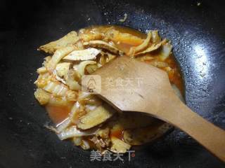 牛肉酱香干炒白菜的做法步骤：9