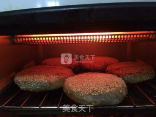 芝麻烧饼的做法步骤：14