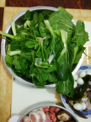 鸡汤菌菇火锅的做法步骤：6
