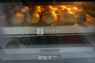 火龙果奶油泡芙的做法步骤：9
