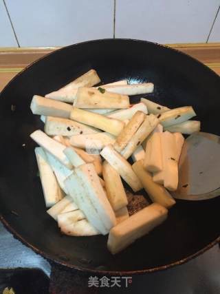 酱爆肉靡茄子的做法步骤：5