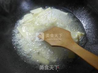 雷笋烧天菜芯的做法步骤：6