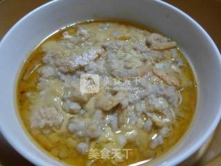鸡蛋开洋蒸肉末的做法步骤：11