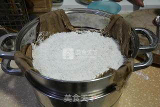 桂花松糕的做法步骤：9
