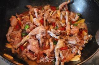 泡椒田鸡的家常做法的做法步骤：4