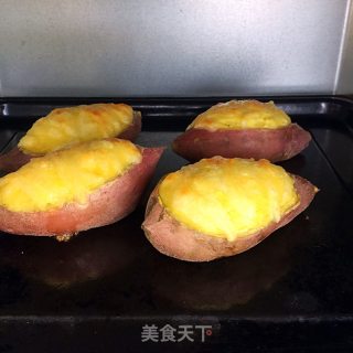 芝士焗红薯的做法步骤：8
