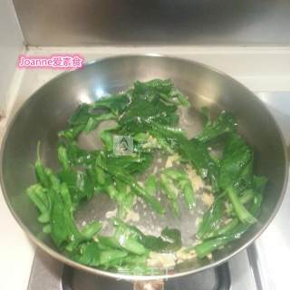 姜汁炒芥兰的做法步骤：4
