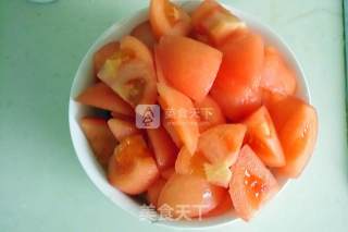 西红柿牛肉面的做法步骤：6
