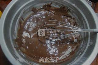 巧克力玛芬的做法步骤：4