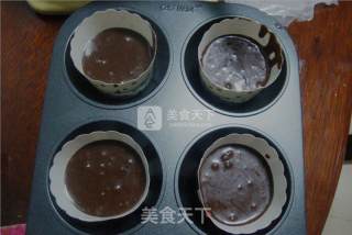 巧克力玛芬的做法步骤：6