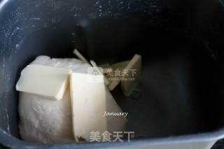 椰蓉泡浆面包的做法步骤：2