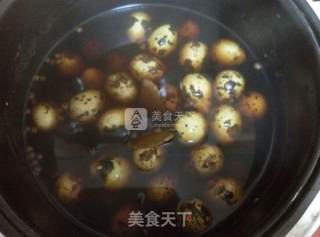 五香卤鹌鹑蛋的做法步骤：6