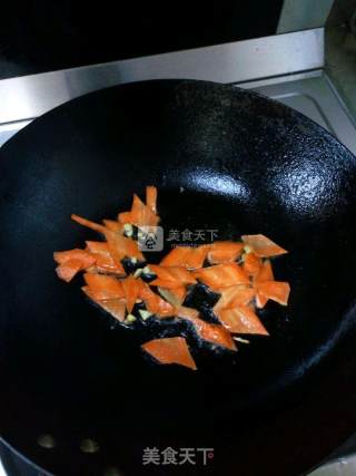杏鲍菇炒杂蔬的做法步骤：5