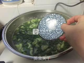 青菜龙虾泡饭粥的做法步骤：8