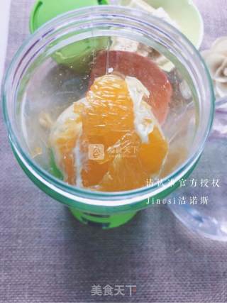 香蕉橙子汁的做法步骤：4