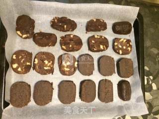 核桃巧克力手工饼干的做法步骤：12