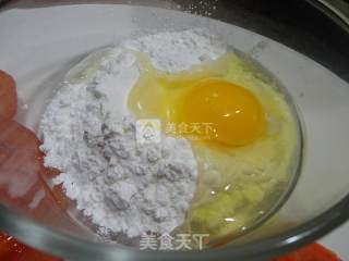 贵妃杮饼（炸西红杮），外脆里绵的做法步骤：2