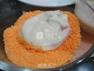 贵妃杮饼（炸西红杮），外脆里绵的做法步骤：4