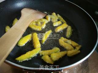 蛋黄焗南瓜的做法步骤：3