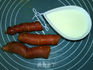 胡萝卜奶昔的做法步骤：1