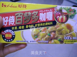 咖喱饭的做法步骤：1