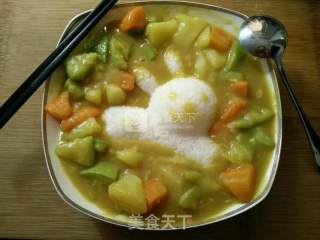 咖喱饭的做法步骤：5