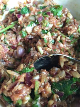 洋葱猪肉烙饼的做法步骤：7
