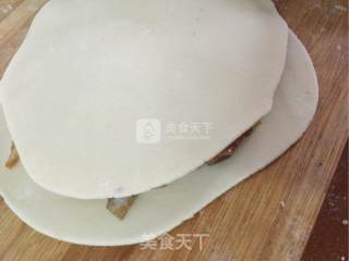 洋葱猪肉烙饼的做法步骤：12