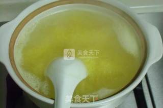 苹果小米粥的做法步骤：2