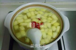 苹果小米粥的做法步骤：4