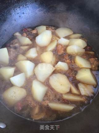 土豆烧鸡翅根的做法步骤：9
