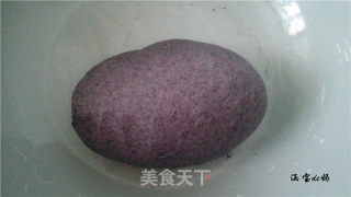 黑米蜜豆包的做法步骤：3
