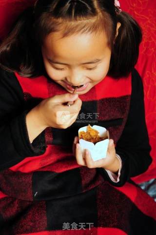 红粳米红糖马芬的做法步骤：15