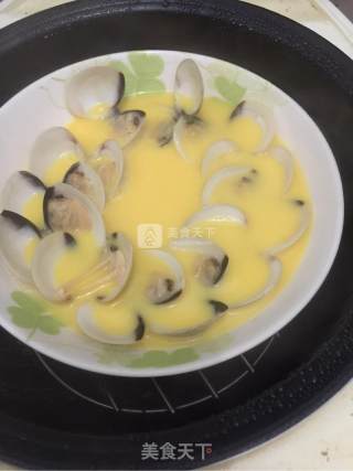 白贝蒸蛋的做法步骤：7
