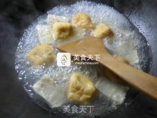 油豆腐粉丝牛肚汤的做法步骤：4