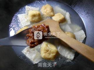 油豆腐粉丝牛肚汤的做法步骤：5