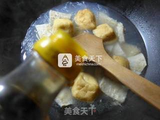 油豆腐粉丝牛肚汤的做法步骤：6