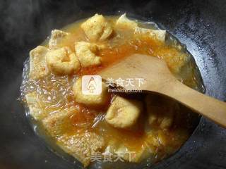 油豆腐粉丝牛肚汤的做法步骤：8