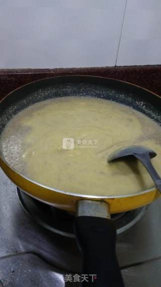 巴马火麻籽玉米面粥的做法步骤：8