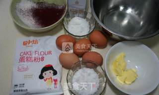 心中有爱蛋糕的做法步骤：1