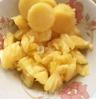 黑米菠萝八宝饭的做法步骤：6