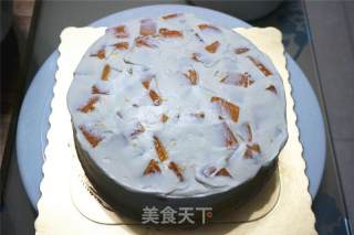 八寸泡浴公主蛋糕的做法步骤：13