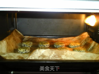 酒酿黑芝麻司康的做法步骤：15
