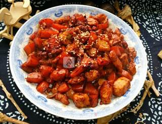 宫保鸡丁的做法步骤：8