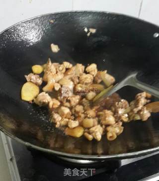 蚝油姜葱鸡的做法步骤：6