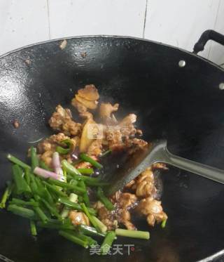 蚝油姜葱鸡的做法步骤：7