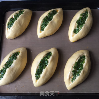 香葱面包的做法步骤：8