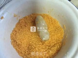 黄金芋泥条的做法步骤：7
